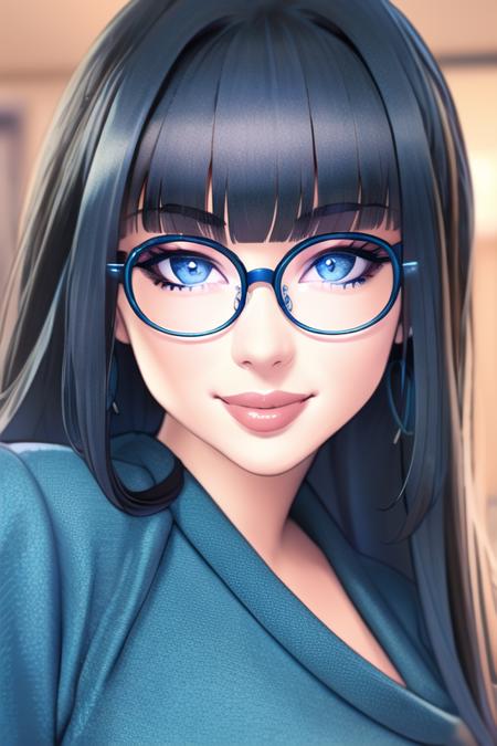 00226-3517374343-masterpiece, best quality, 1girl, solo, detailed face, detailed eyes, round pupils, intricate details, glasses, bangs, long hair.png